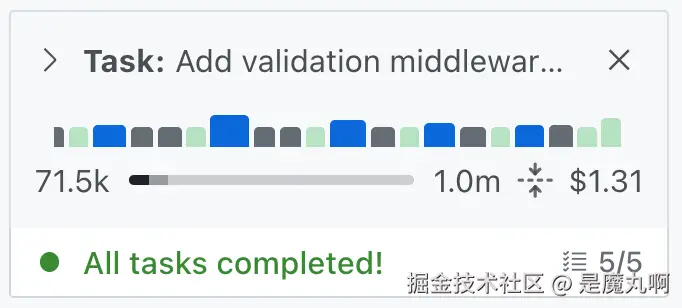 Kilo Code 实时成本显示明细