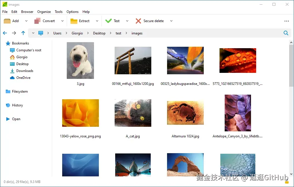 file explorer