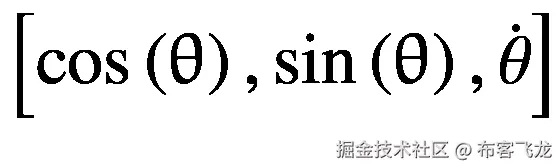 \left[\mathit{\cos}\left(\uptheta \right),\mathit{\sin}\left(\uptheta \right),\dot{\theta}\right]