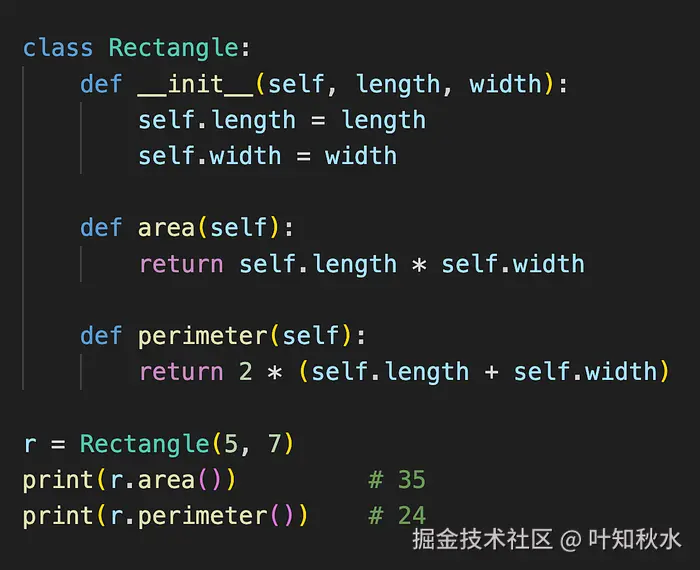 Rectangle 类
