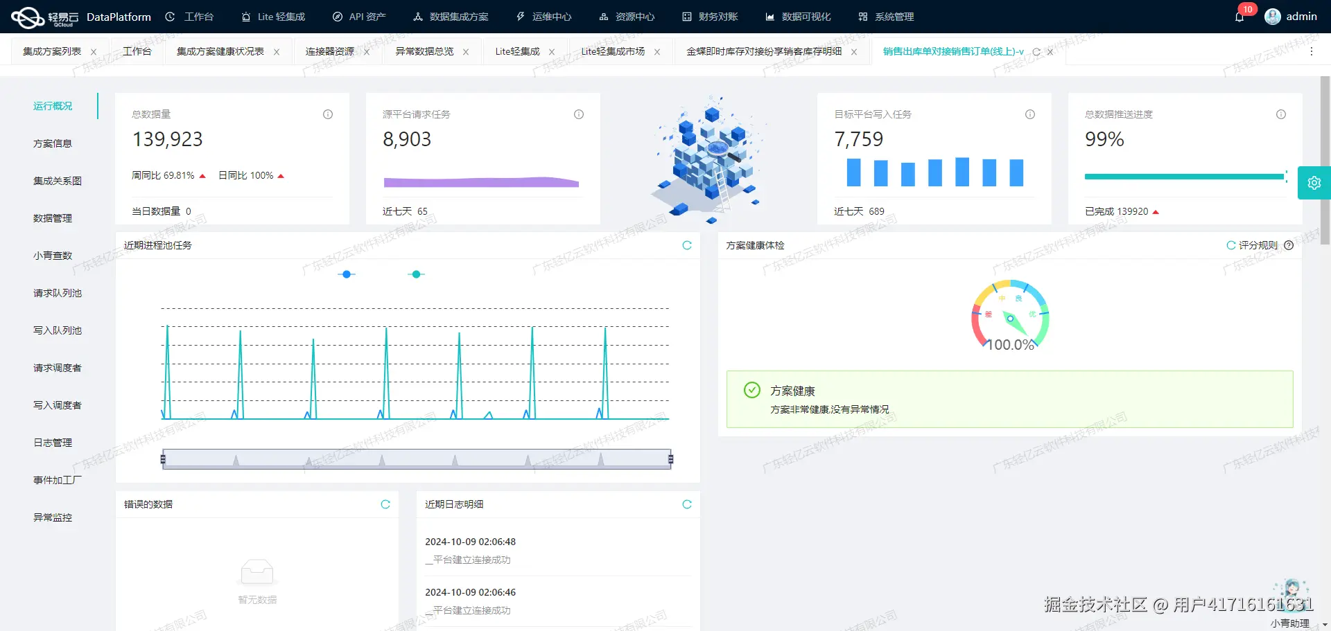数据集成平台API接口配置