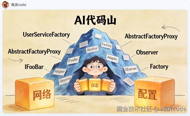被 AI 代码山压住的程序员 vs 手握成熟模块基石