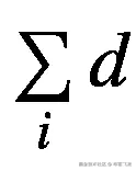 \sum \limits_id