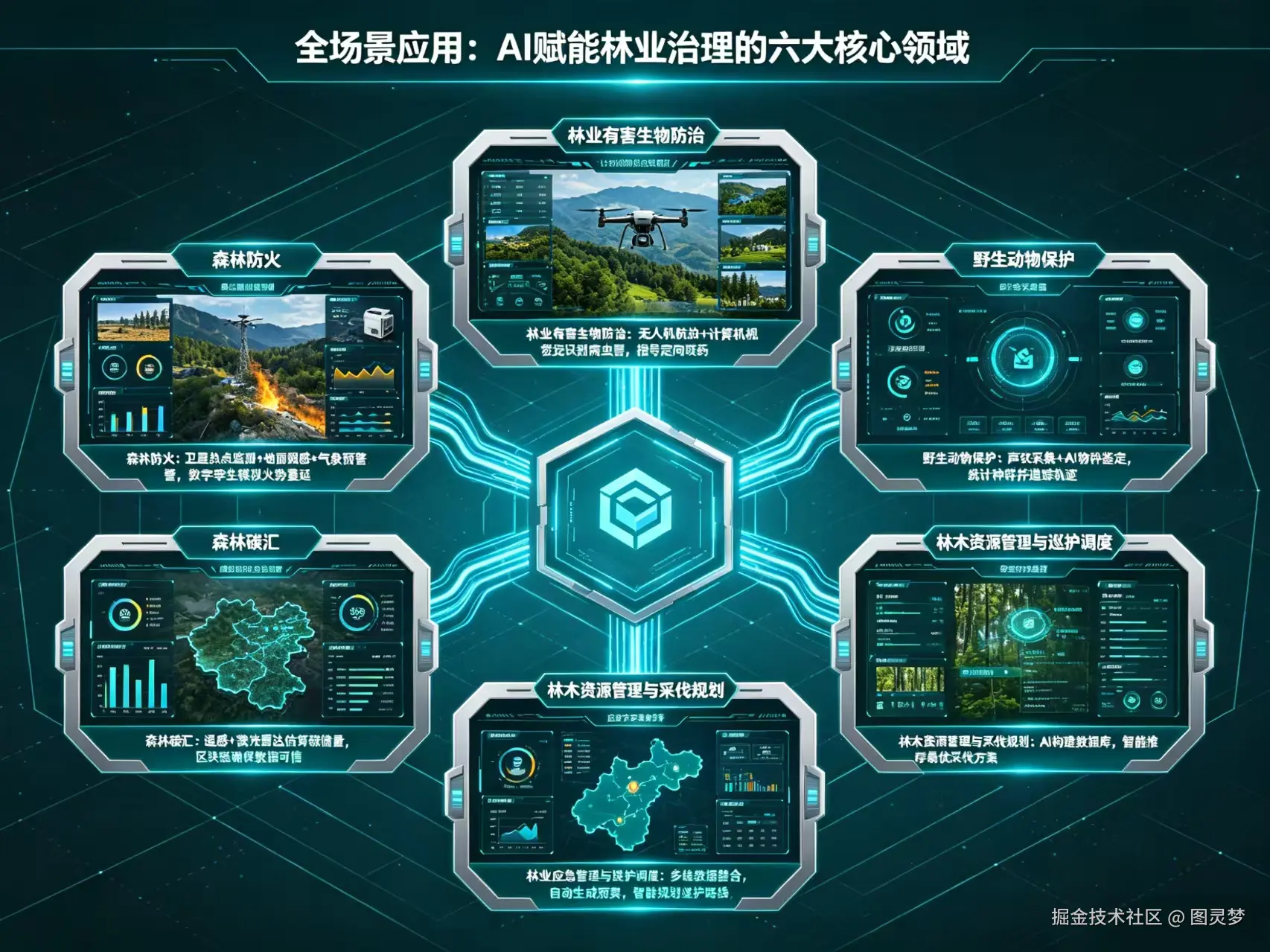 2026年AI+智慧林业全场景应用解决方案白皮书 - 全2101页下载