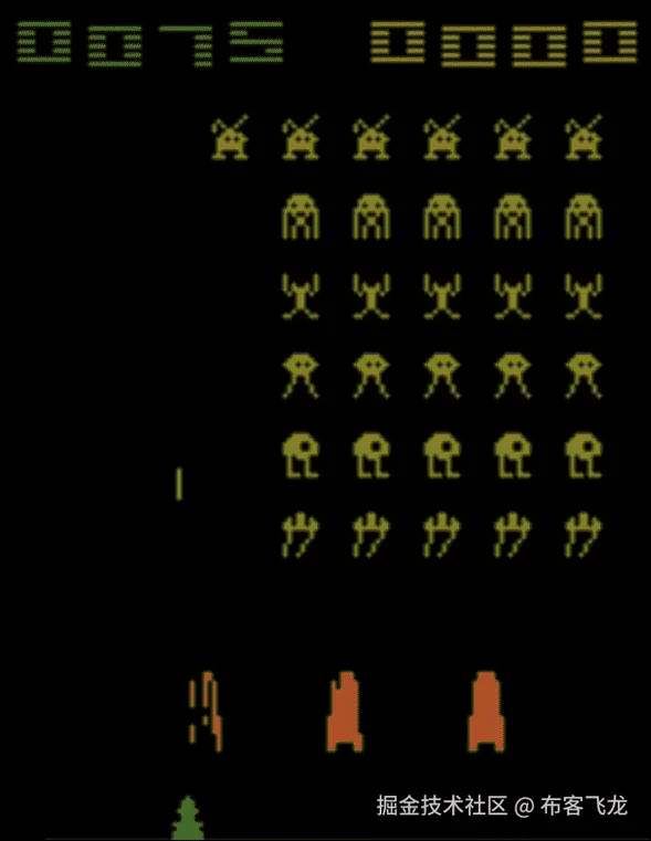 实现空间入侵者游戏机器人
