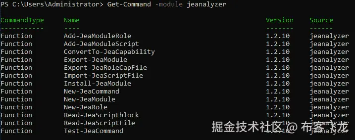 图 10.15 – JEAnalyzer 的可用功能