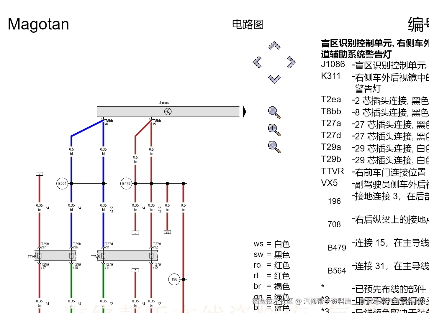 大众夏朗 UP 甲壳虫 蔚揽 途观 蔚然 桑塔纳 途安 途岳 途昂 途铠维修手册电路图资料