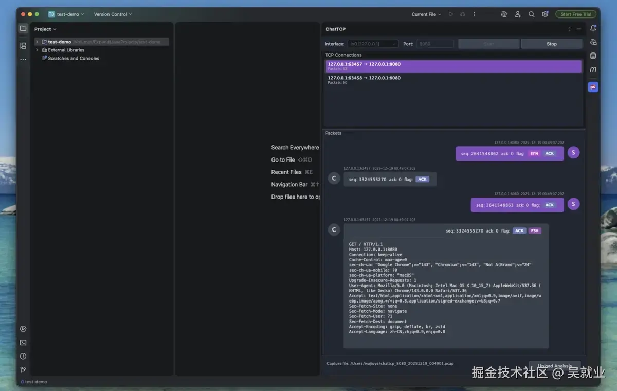 ChatTCP的IntelliJ IDEA插件