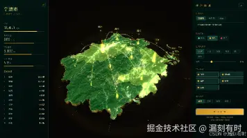 Three.js 3D地图开发实录：从GeoJSON到流光飞线，一个纯前端SPA可视化引擎的12个坑