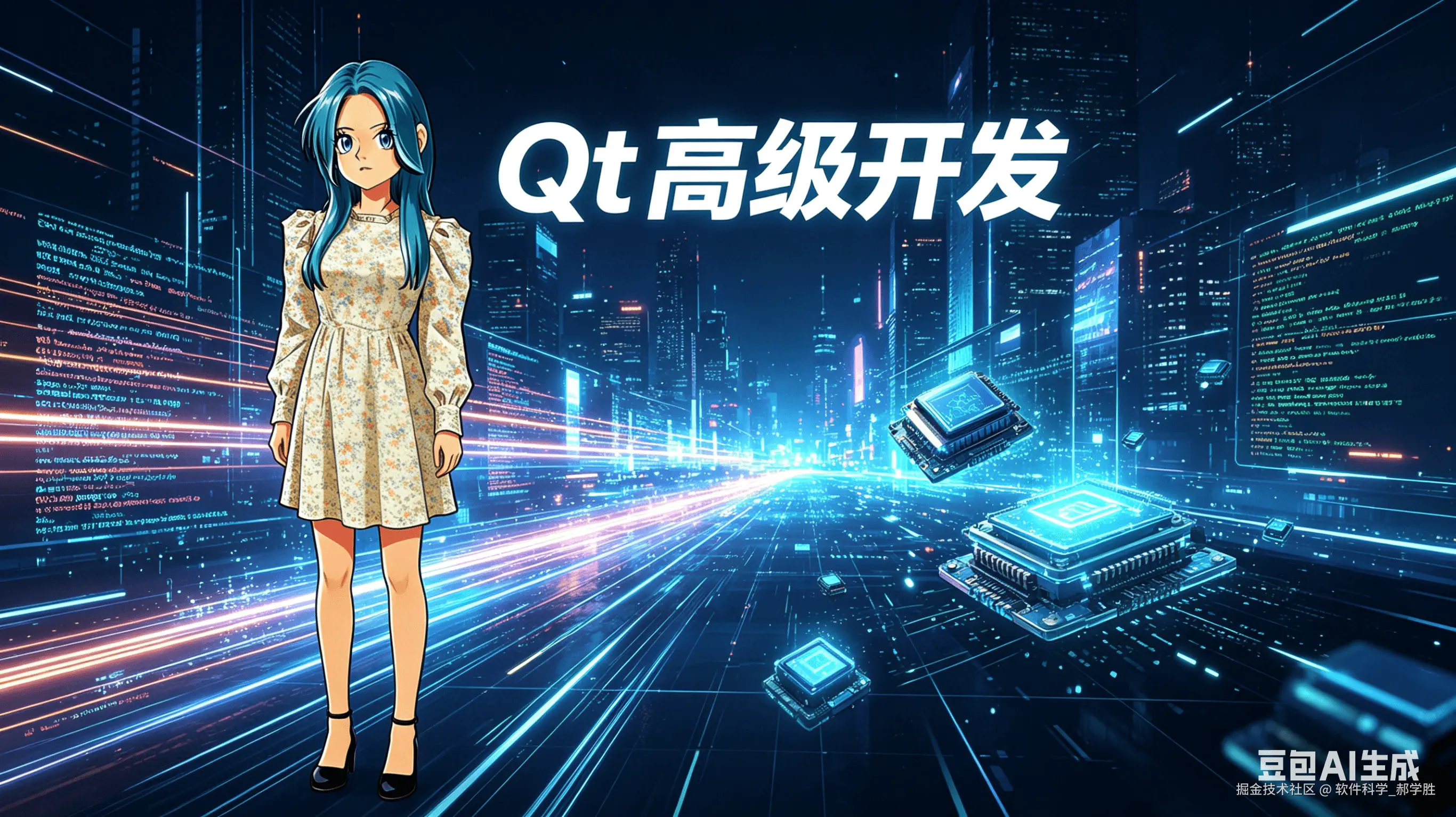 Qt 高级开发 019：从零定制登录窗口按钮、Logo 样式与交互悬浮效果