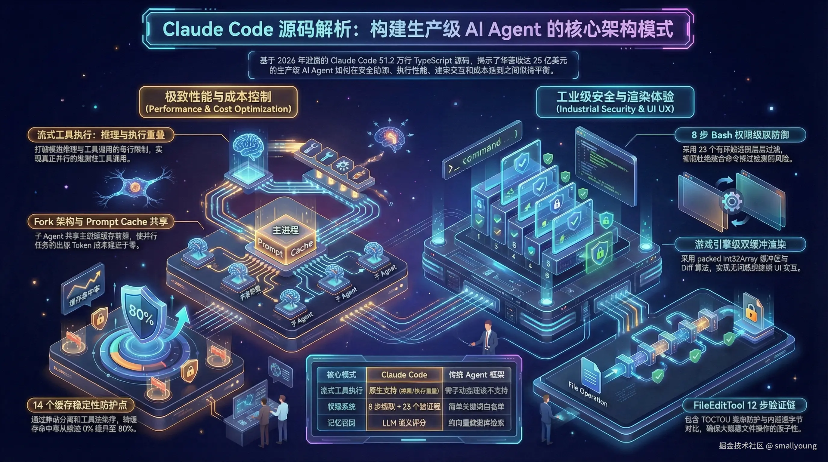 Claude Code 源码解析：10 个值得借鉴的算法与设计模式