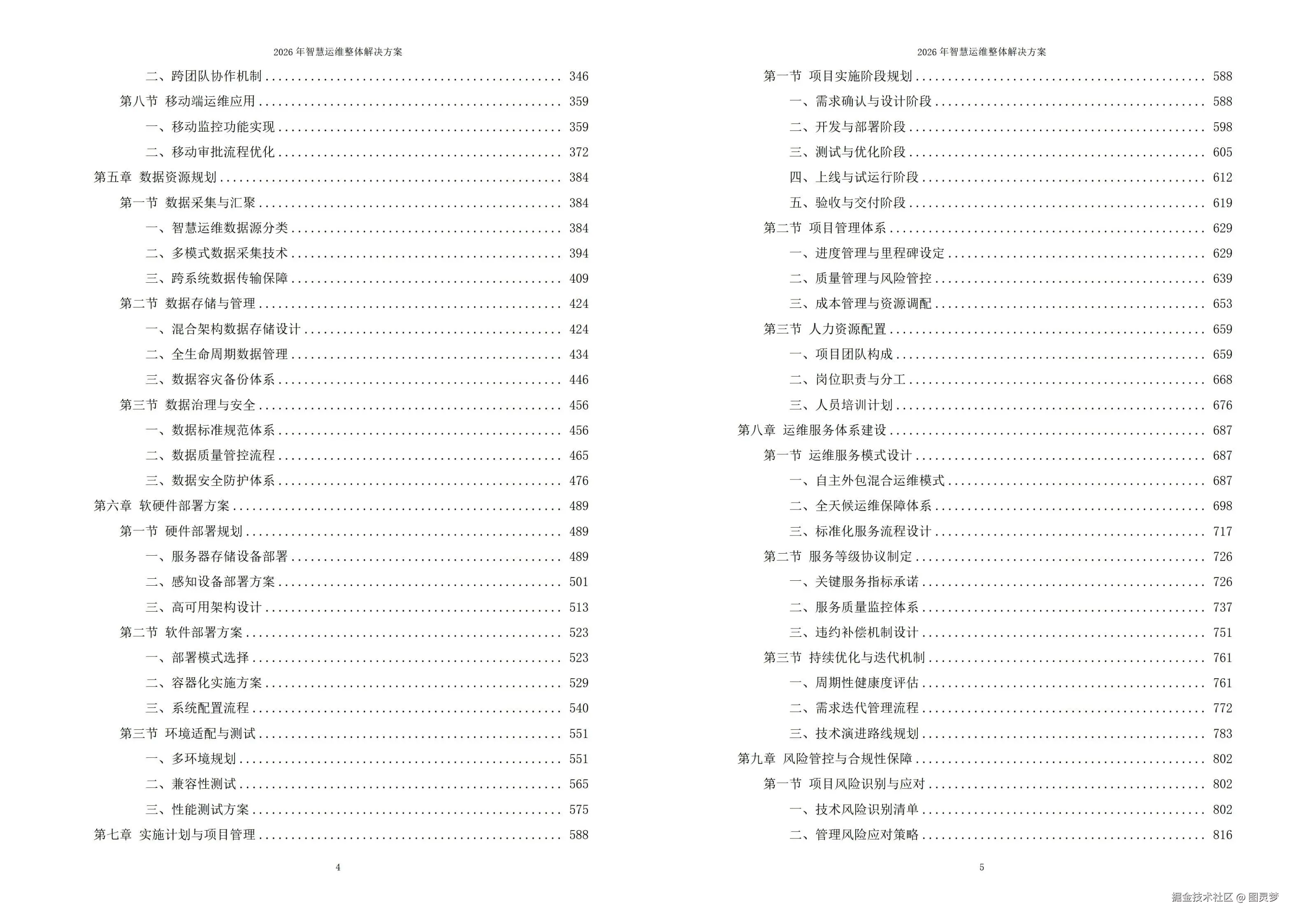 2026年智慧运维整体解决方案 - 全947页下载
