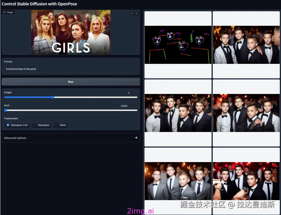 5-9 实现动作自由——Openpose姿态