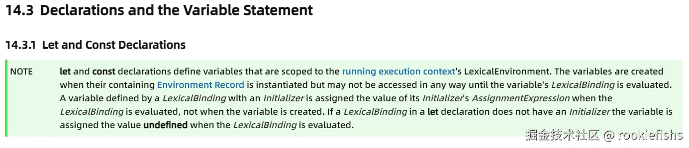let与const声明变量原文