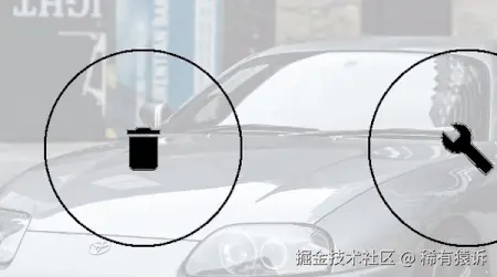 从接近白色的不透明过渡到接近黑色的不透明。