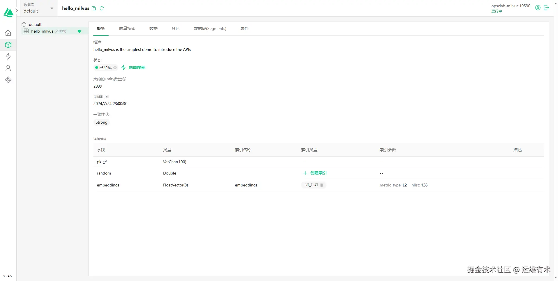 milvus-attu-databases-default-overview-v2.4