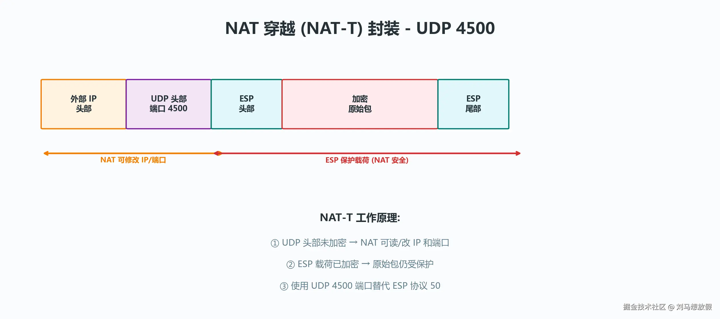 NAT-T 封装格式