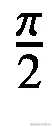 \frac{\pi }{2}