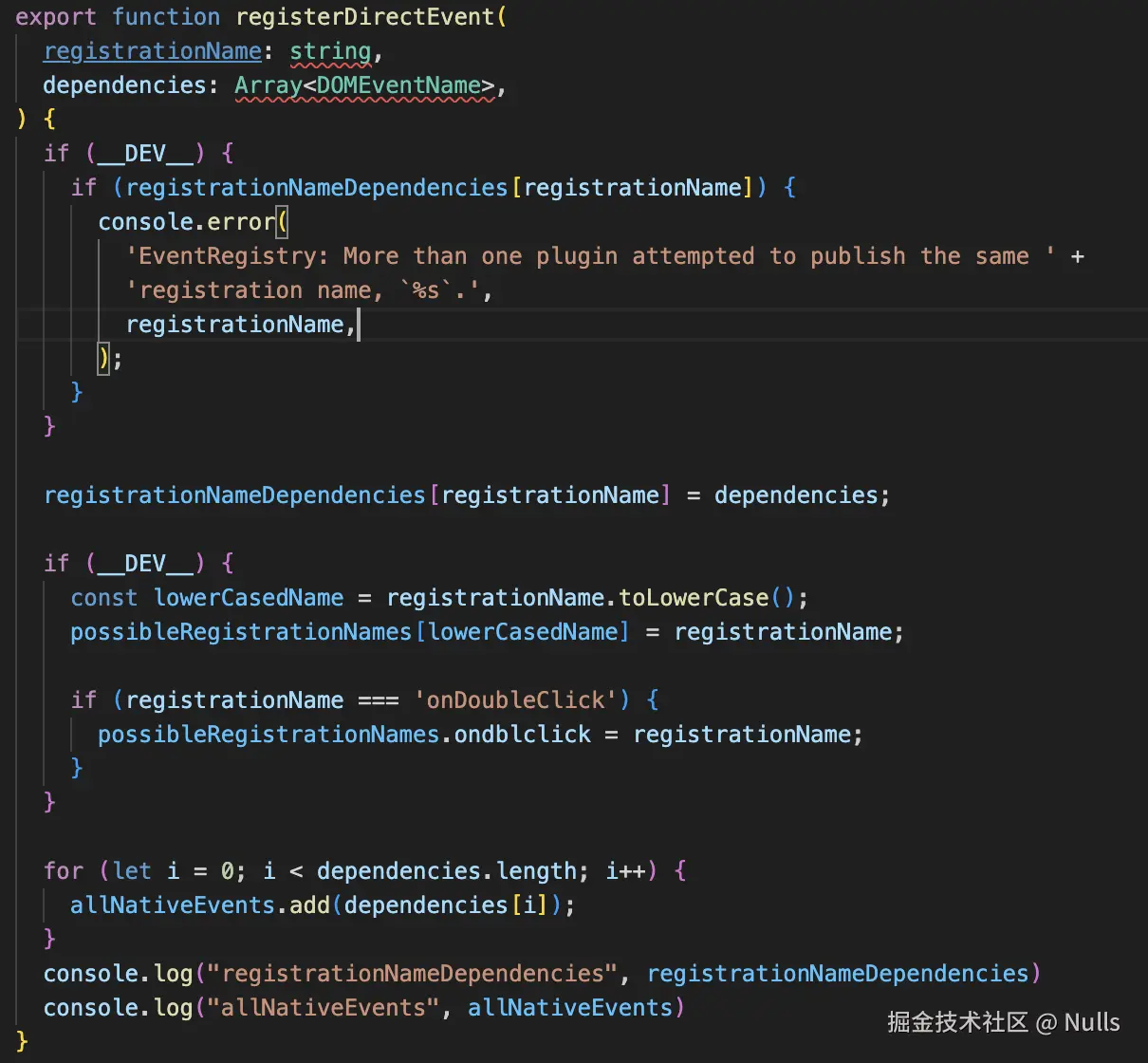 注册合成事件插件映射关系