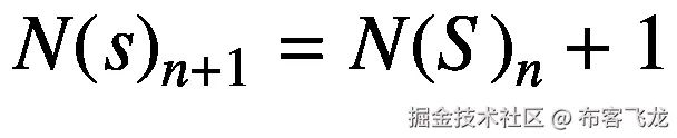 N{(s)}_{n+1}=N{(S)}_n+1