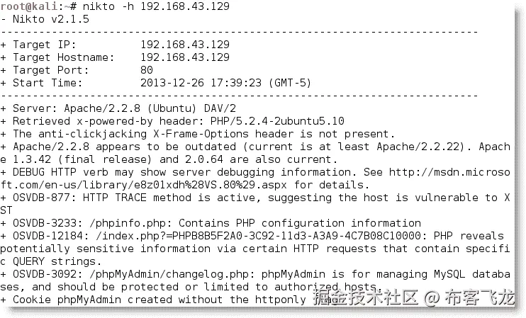 Web-service-specific vulnerability scanners