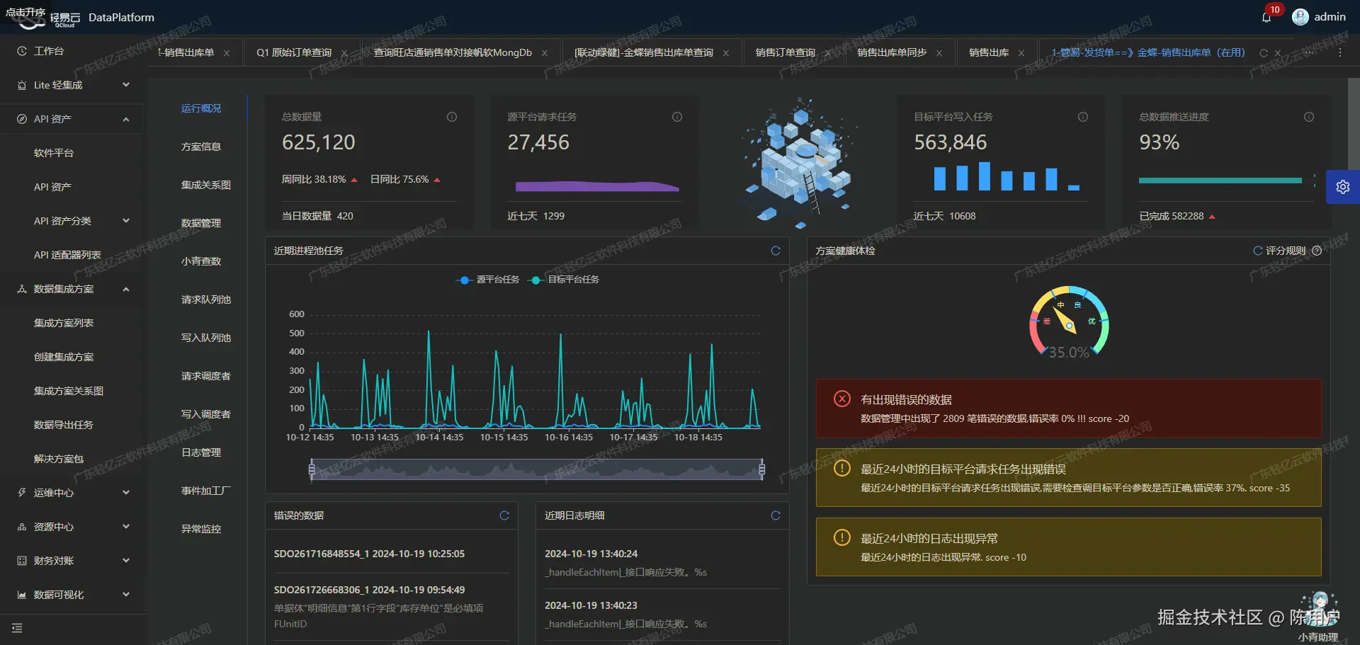 如何开发用友BIP接口