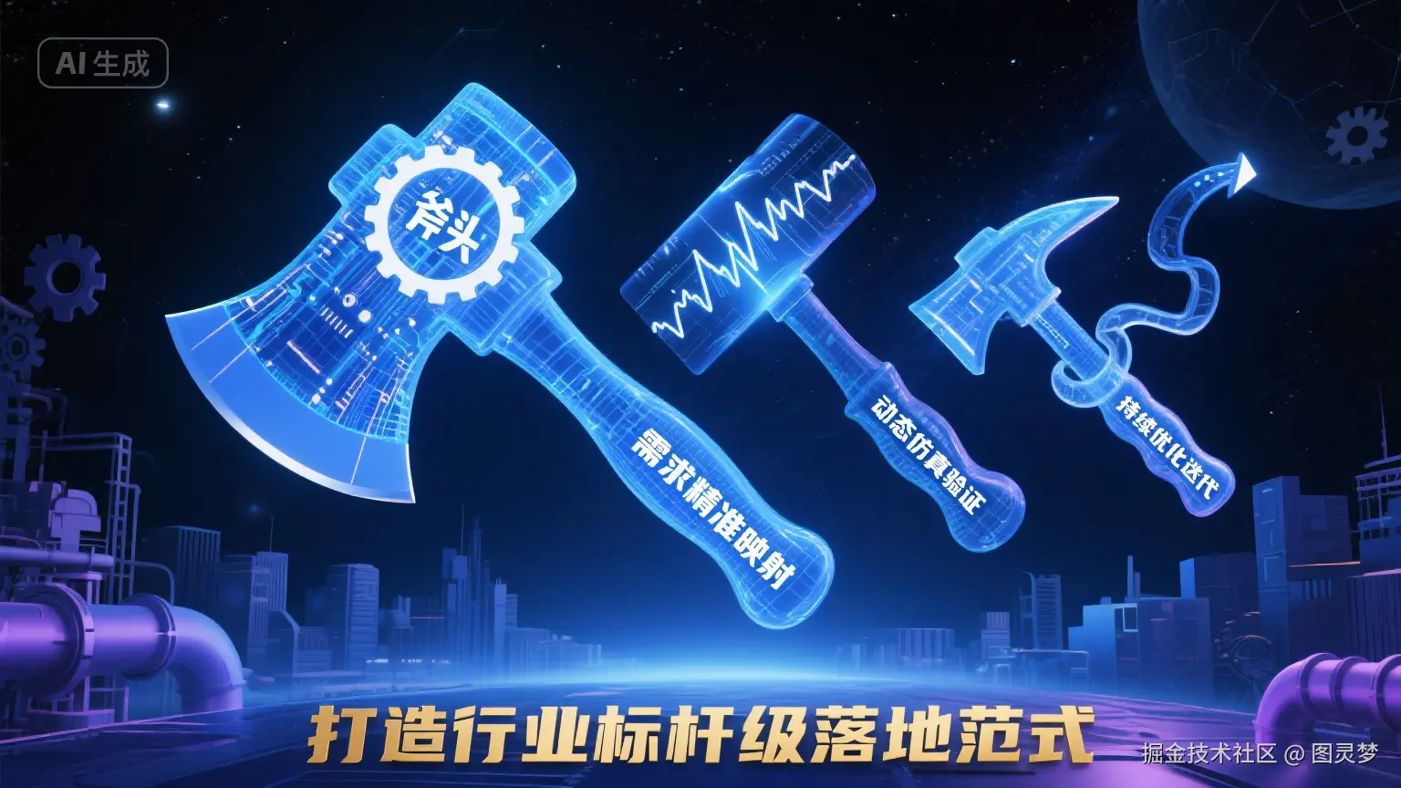 数字孪生交付三板斧：需求精准映射、动态仿真验证、持续优化迭代，打造行业标杆级落地范式
