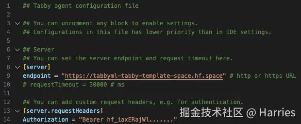 Agent Config