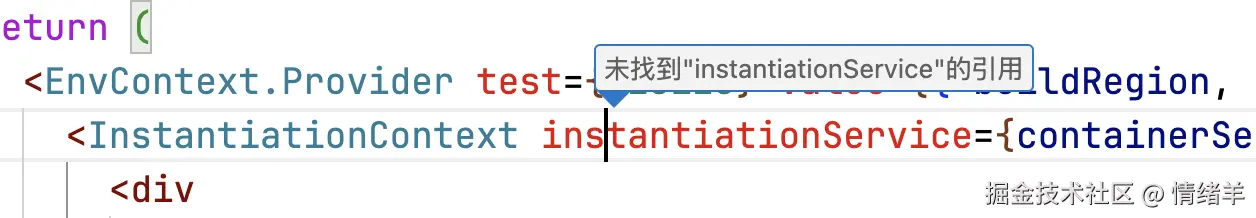 do not support jsx syntax