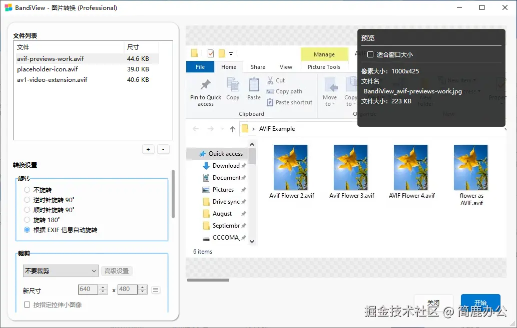 添加 AVIF 图像格式