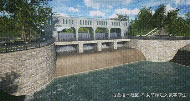 开闸放水.gif