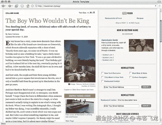 The exact same template code, but with ad-column-300 in the class. Hot.