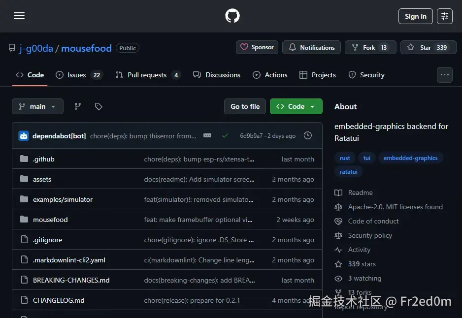 Mousefood 嵌入式 UI 开发教程：从入门到精通，破解 no-std 环境图形化难题