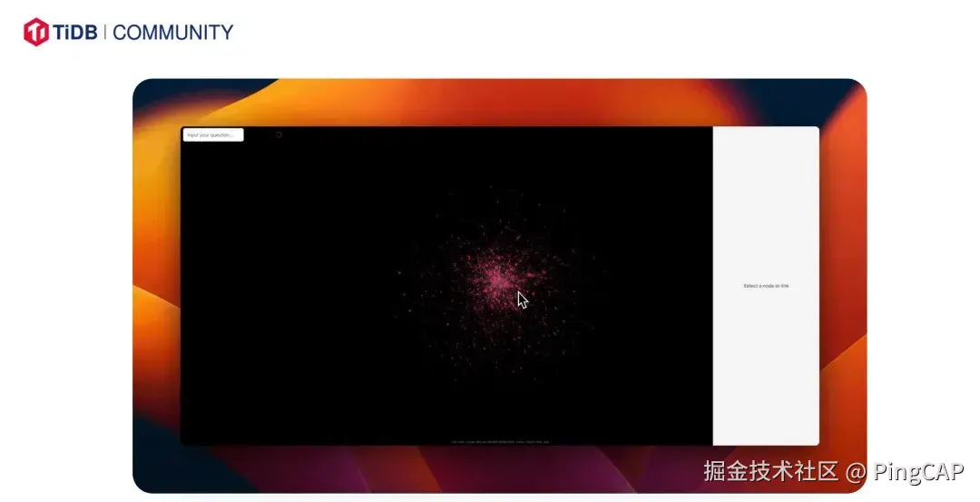 建立好的知识图谱类似一个星云图