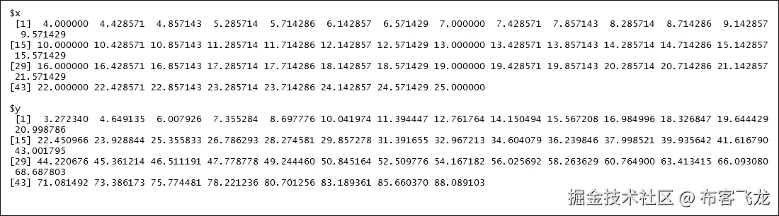 步骤 3 - 拟合平滑曲线模型