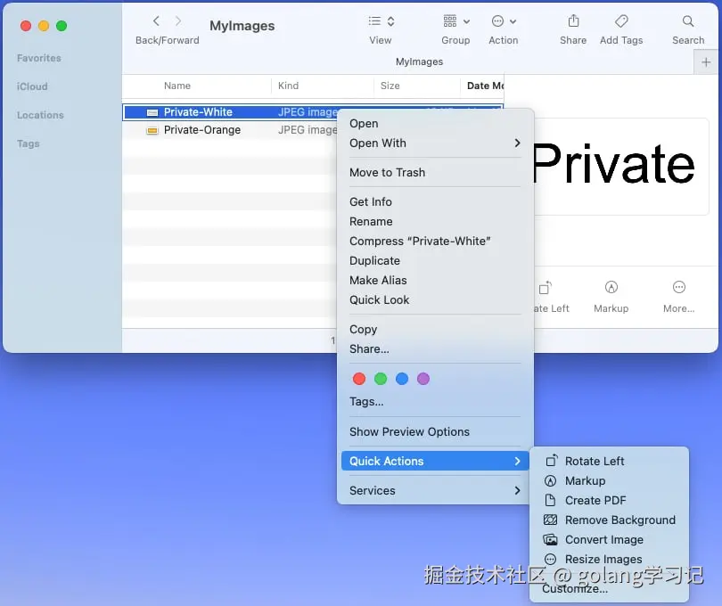 Quick Image Operations