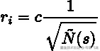 √-1--- N˜(s)