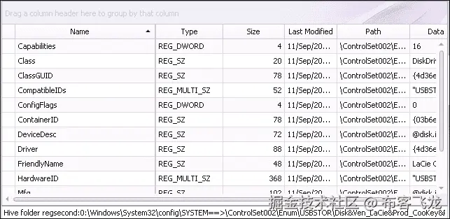 在注册表中寻找有用的线索