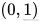 (0,1)