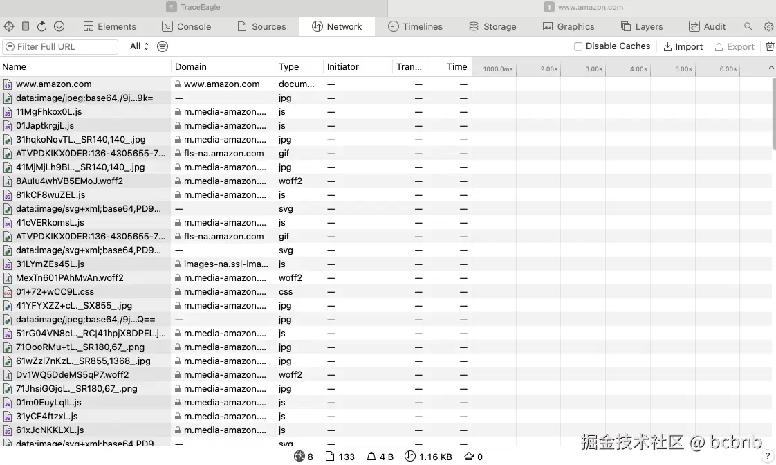 iOS 网络面板