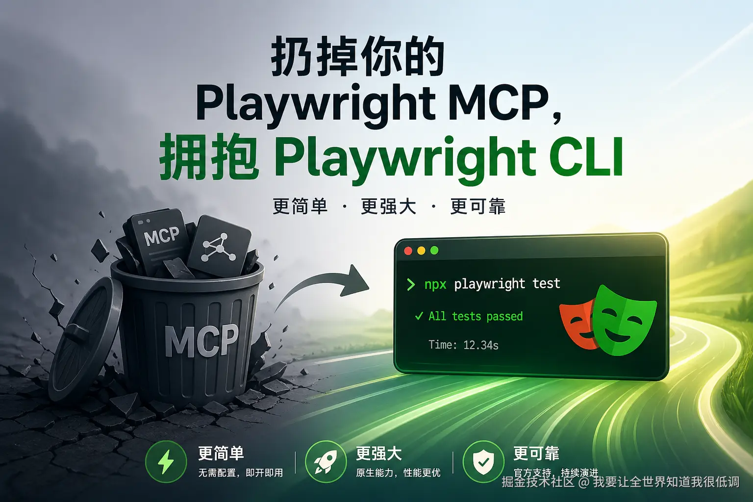 扔掉你的 Playwright MCP，拥抱 Playwright CLI