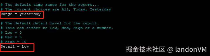 指定范围和细节