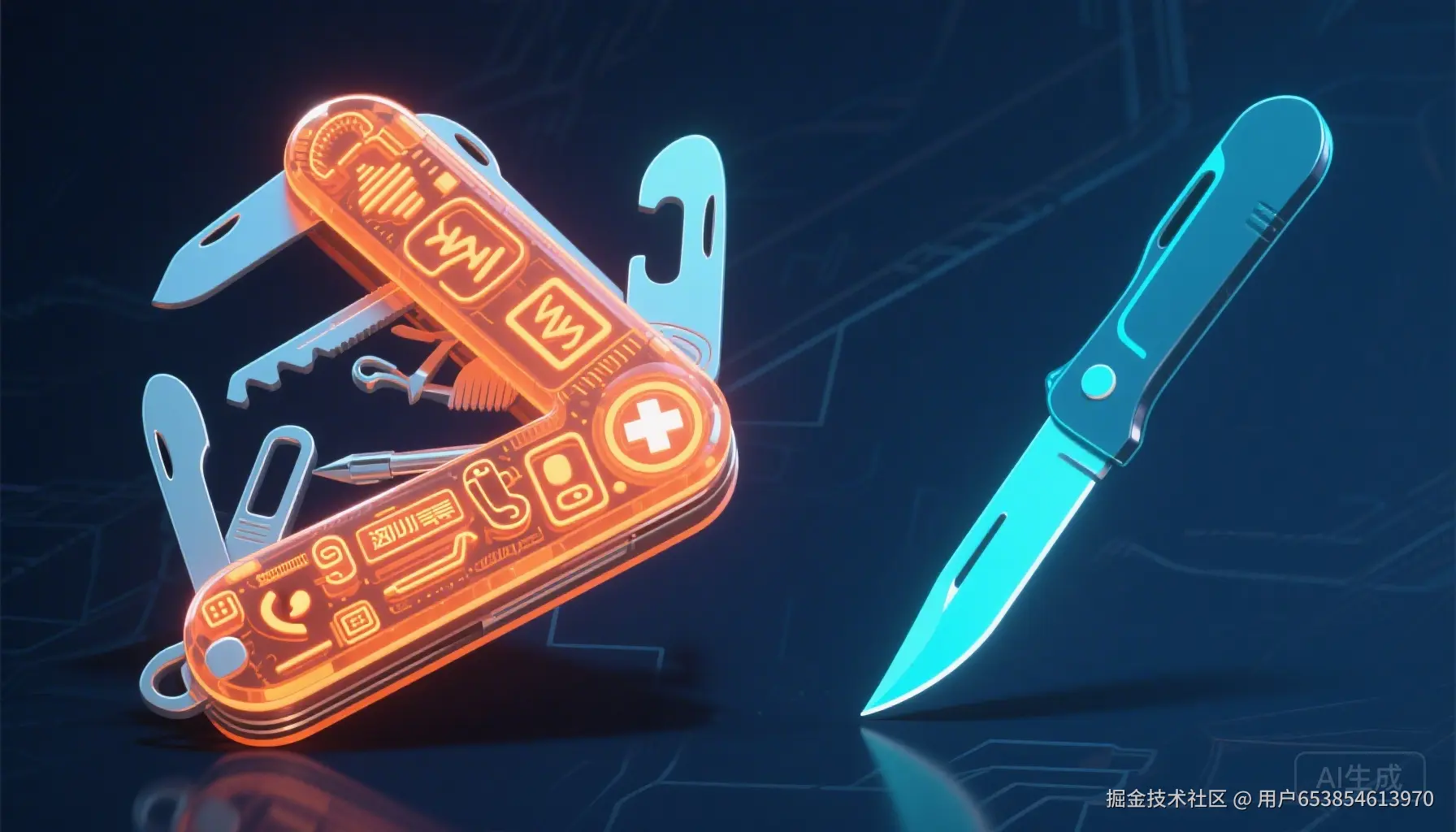 瑞士军刀 vs 手术刀