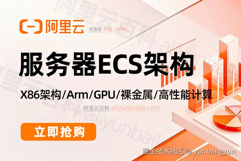阿里云服务器ECS架构：X86/Arm/GPU/裸金属/高性能计算