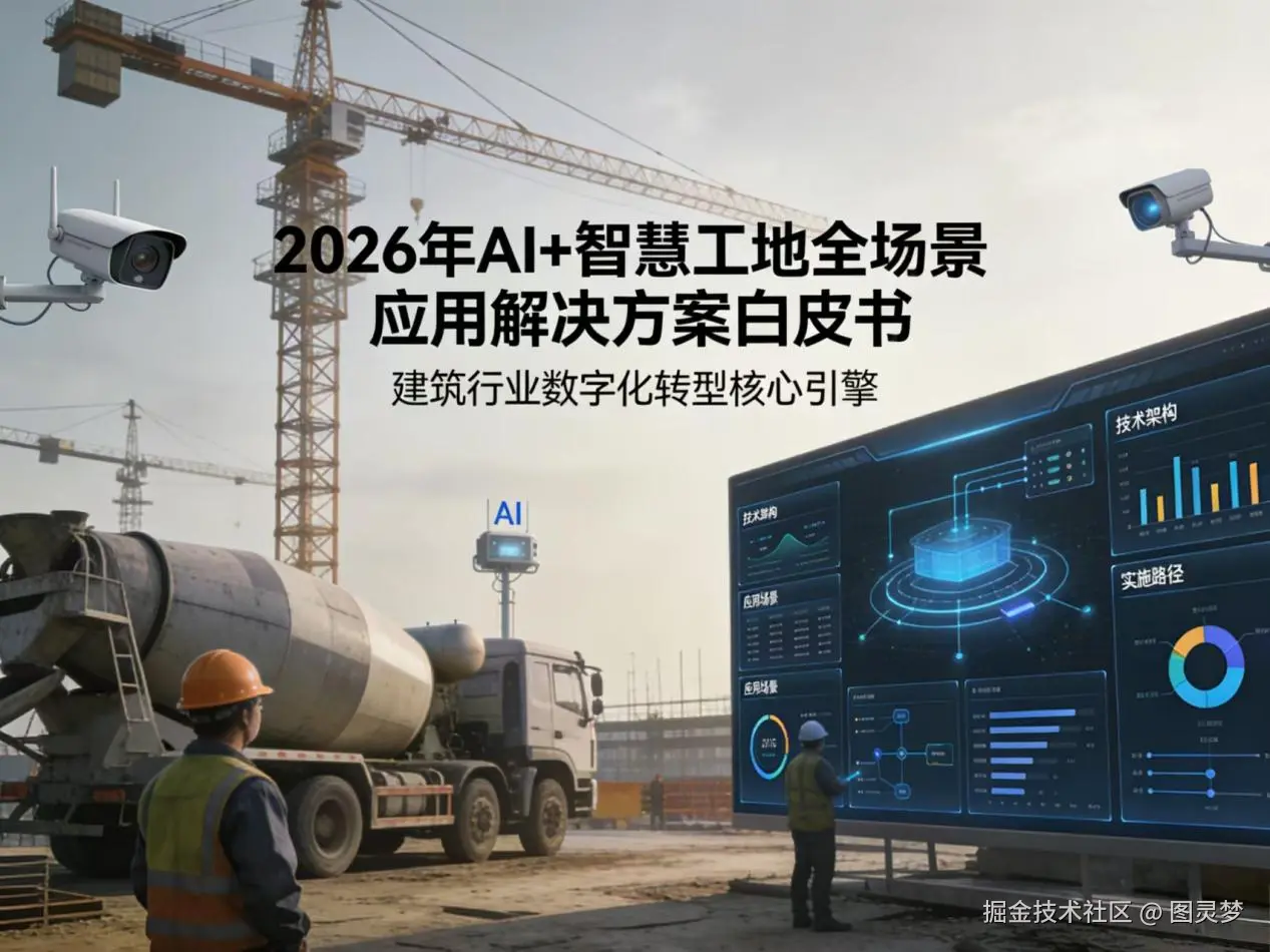 2026年AI+智慧工地全场景应用解决方案白皮书 - 全1968页下载
