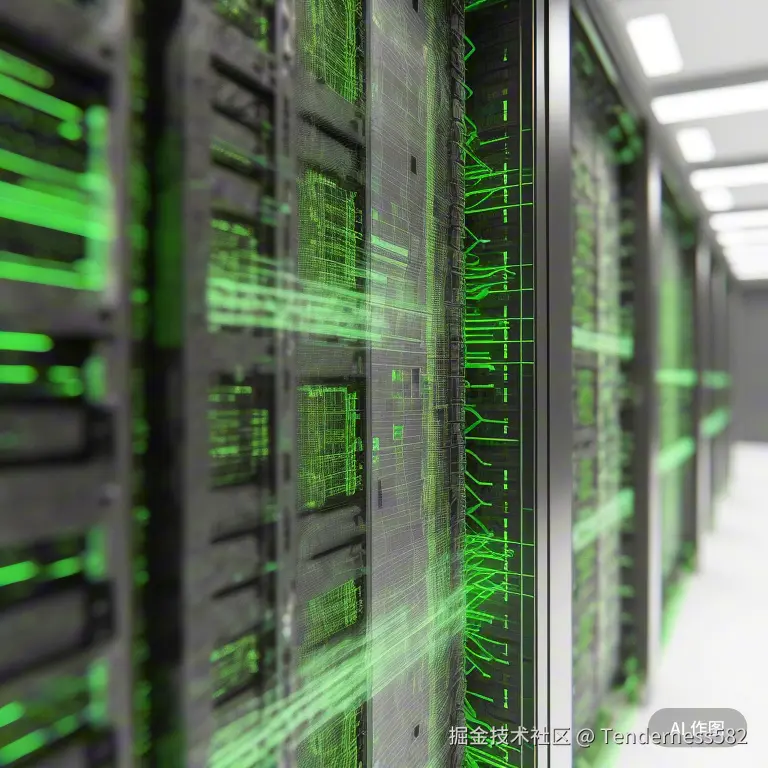 实时修复过程动态演示，显示被入侵的服务器节点如何通过绿色数据流从健康节点同步修复模块