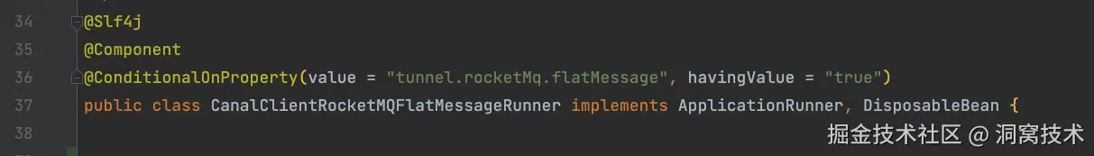 CanalClientRocketMQFlatMessageRunner