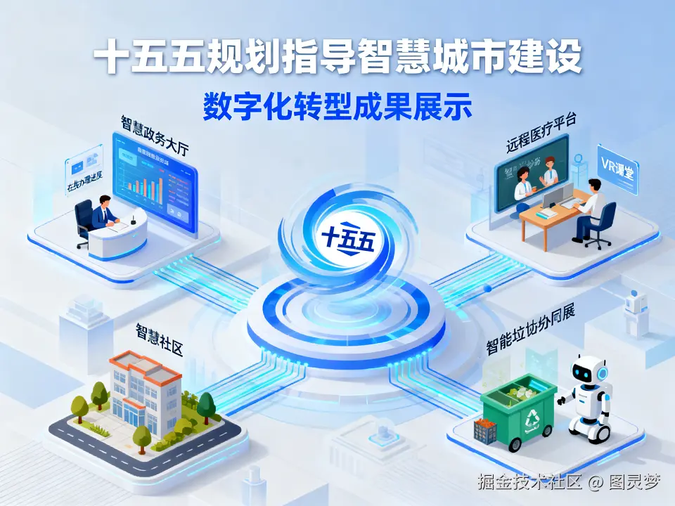 从“十五五”规划建议看智慧城市重点发展方向