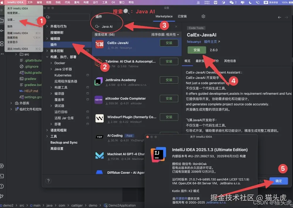 Mac版IDEA插件安装教程