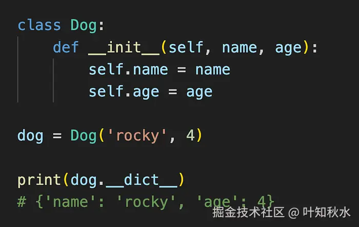 dict 示例